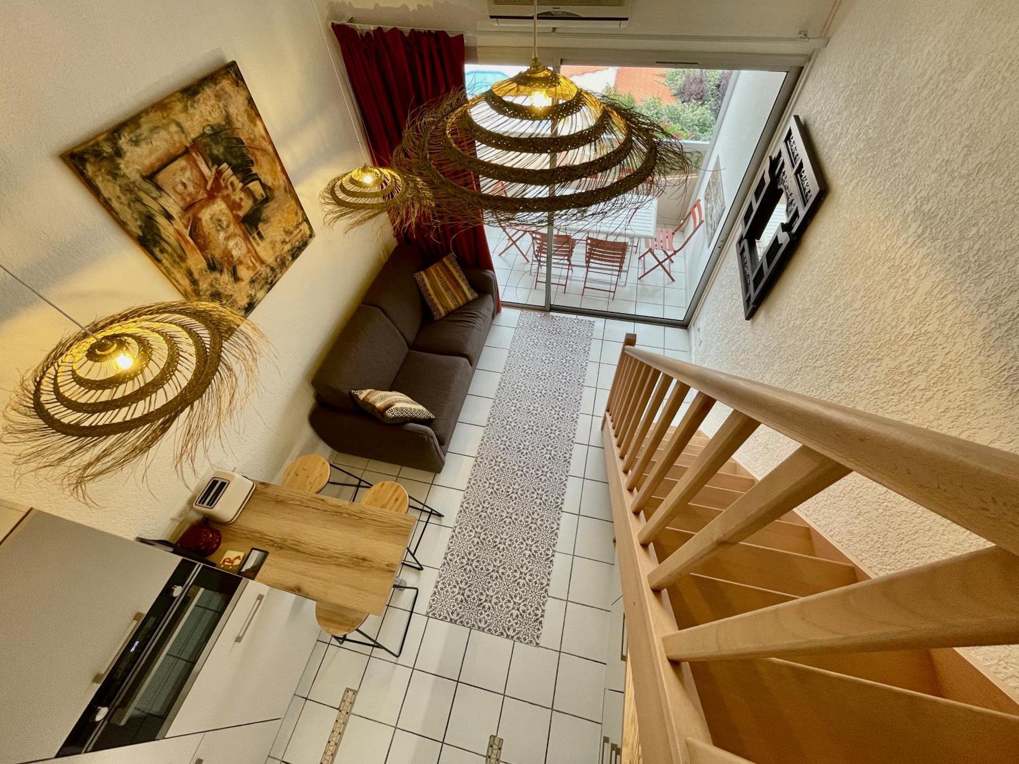 Appartamento Golfes Clairs - Duplex Climatise - Wifi Argelès-sur-Mer Esterno foto